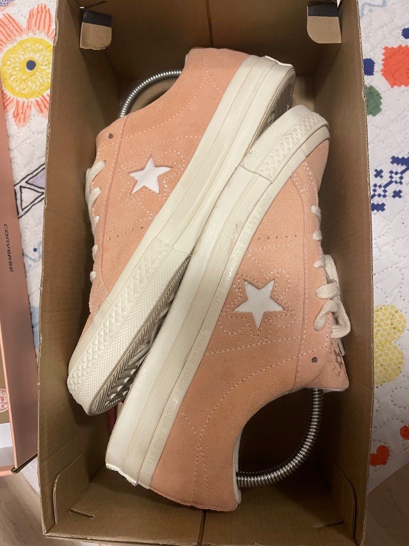 Golf Le Fleur x Converse Peach Pearl Men s Fashion Footwear Sneakers on Carousell