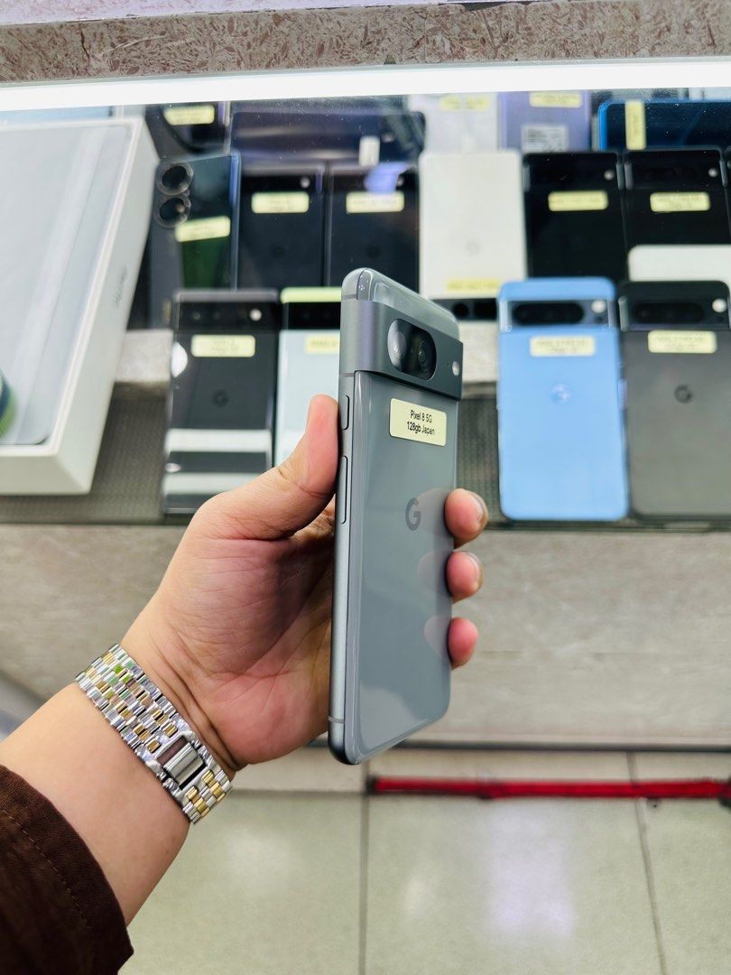 Google Pixel 8 128gb JP FU (Category: Google Pixel) located in San Juan City. Submitted by javedsgadgetshop (Listing ID 1329122601, Image 3). Description: OPEN FOR INSTALLMENT VIA CREDIT CARD/GGIVES/SPAY/BILLEASE & SWAP/TRADE-IN! BUY AND SELL! Quick Specs : Google Pixel 8 •128gb •JP Variant •Good batt health •Factory Unlock •95% Smoothness •No hidden issue | No Repaired •100% Authentic | Not Refurbished •w/ OEM Charger & store warranty ❣️ - seria