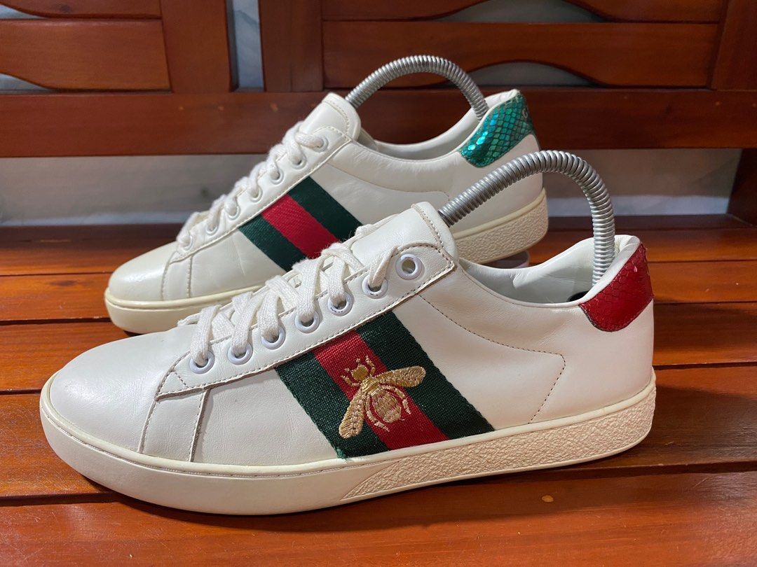 Gucci bee shoes mens online