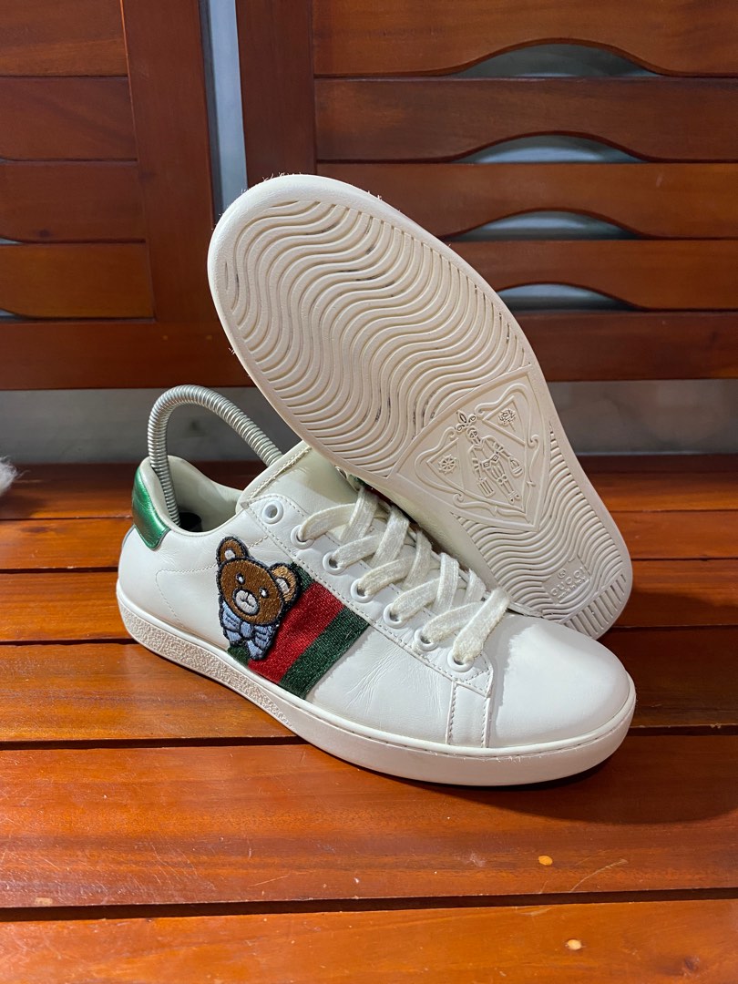 GUCCI ACE EMBROIDERED BEAR WOMEN EUR38