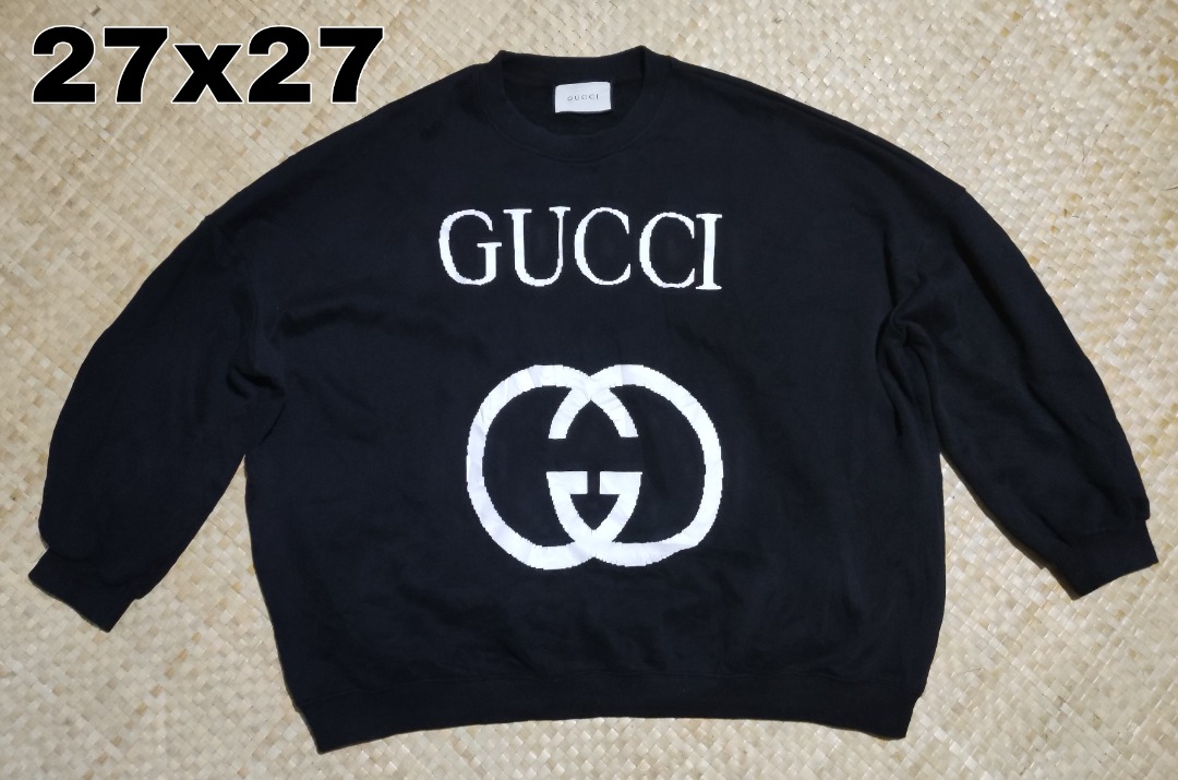 Gucci Boxy type crewneck sweater