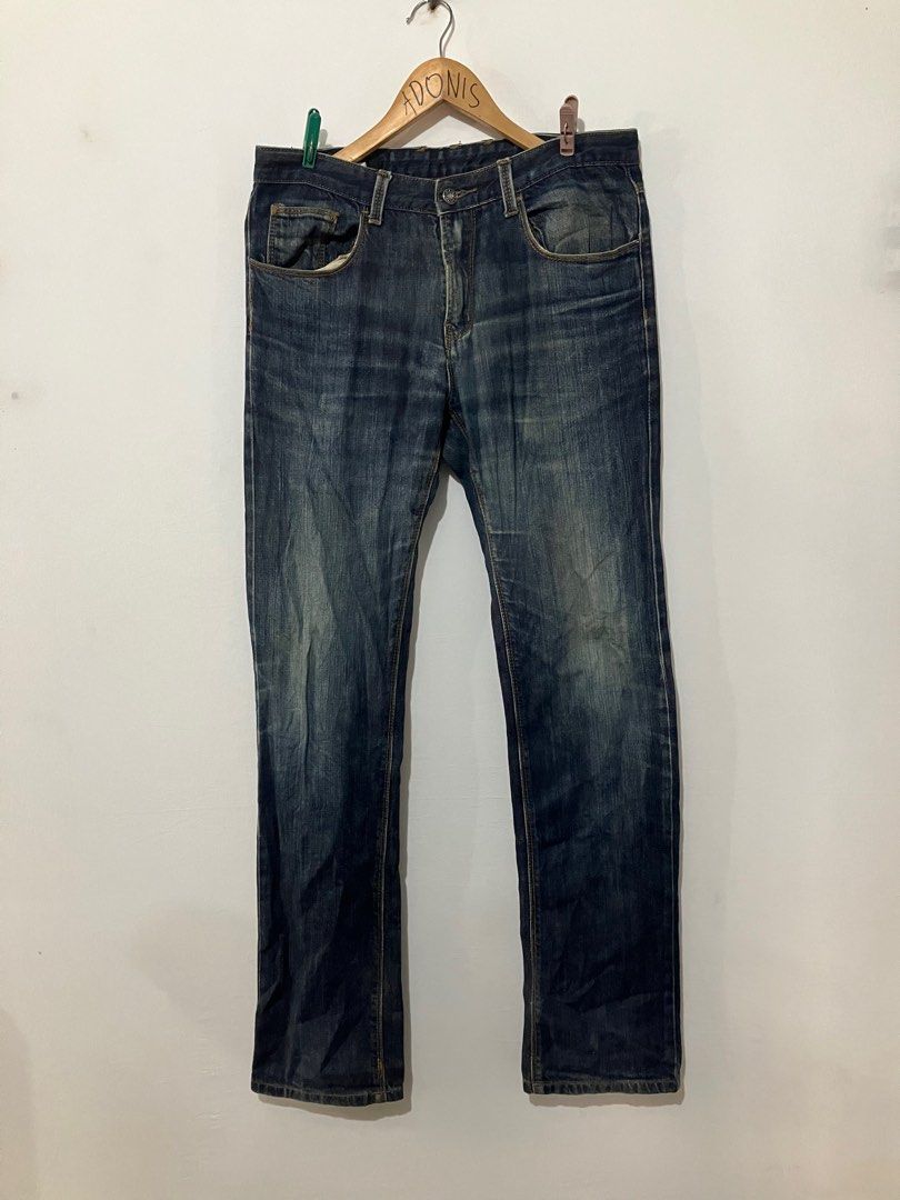 GUCCI DENIM PANTS W 33 L 44
