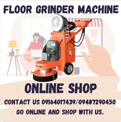 Hand Push Electric Power Concrete Ground Grinder Floor Grinding ...