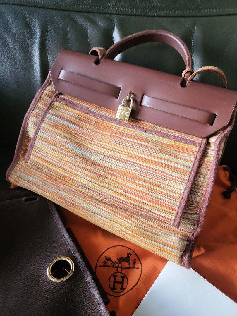 Hermes Herbag Vibrato Luxury Bags Wallets on Carousell