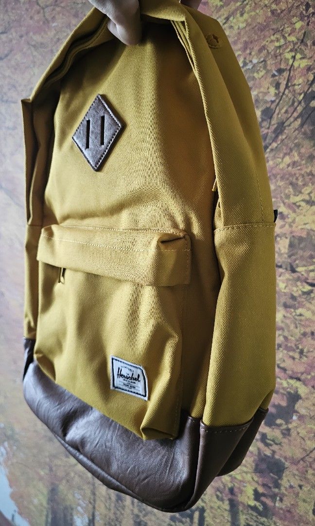 Yellow backpack herschel sale
