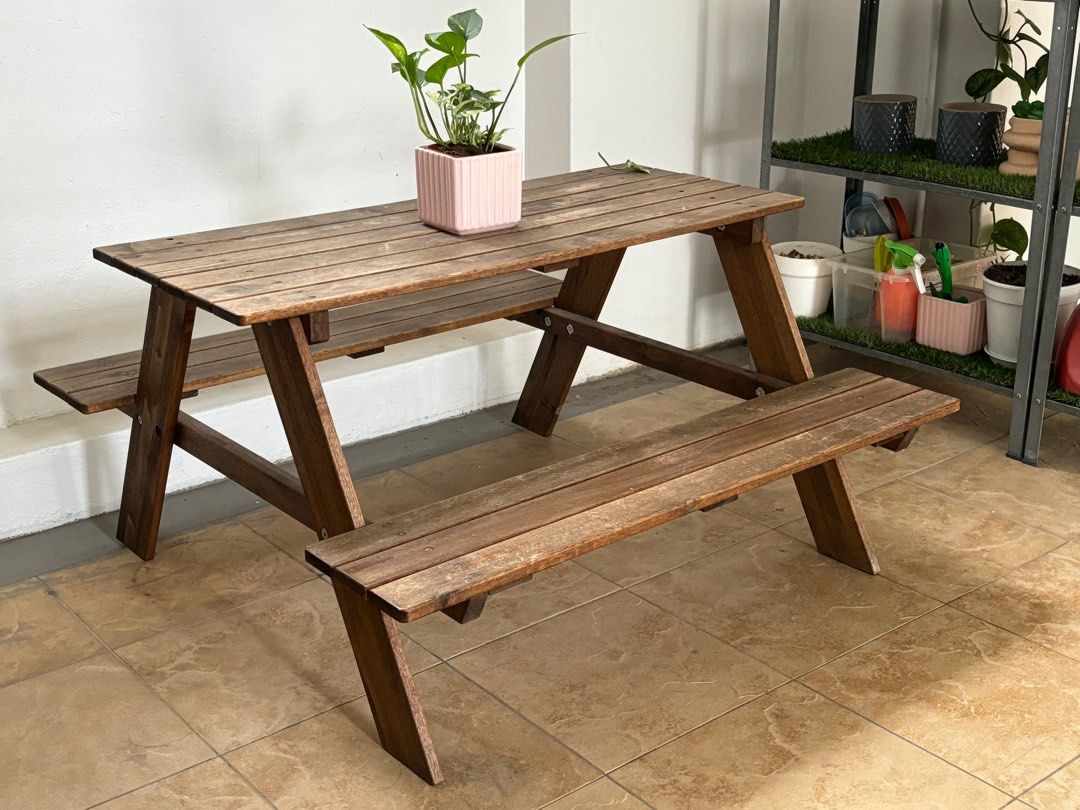 Ikea Kids Picnic Table Set