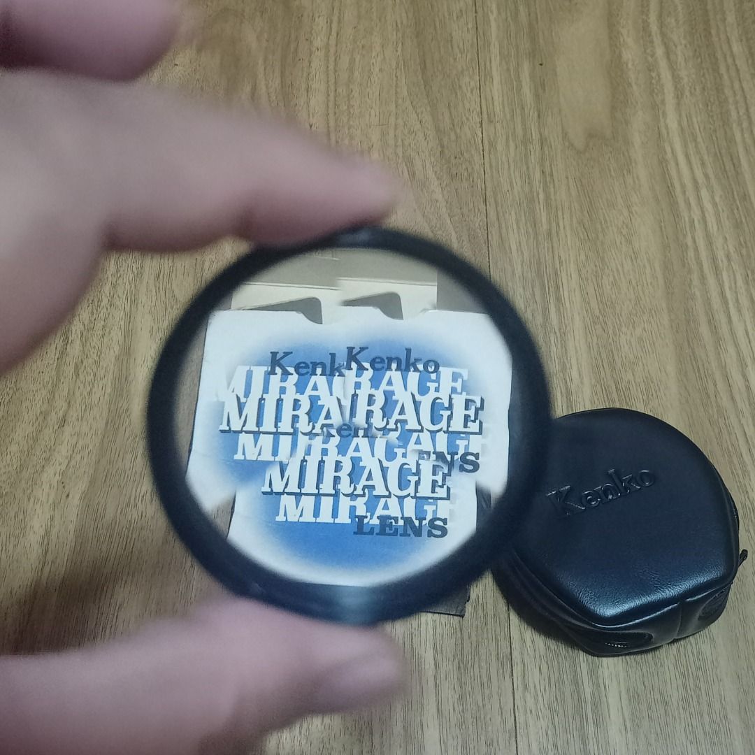 KENKO MIRAGE O52S LENS FILTER (Category: Lens & Kits) located in Makati City. Submitted by nyxhemera26 (Listing ID 1329112905, Image 3). Description: KENKO MIRAGE O52S LENS FILTER • NO SIGN OF USAGE • 3 PART LENS.