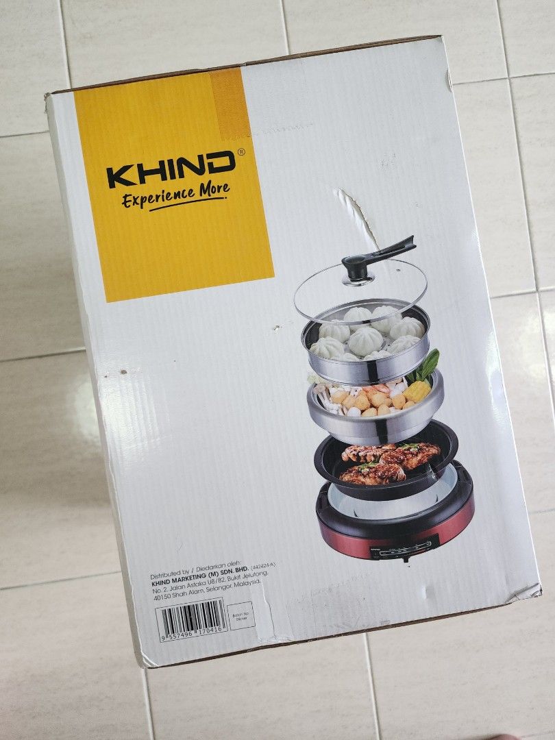 KHIND Multicooker MC388 TV Home Appliances Kitchen Appliances Cookers on Carousell