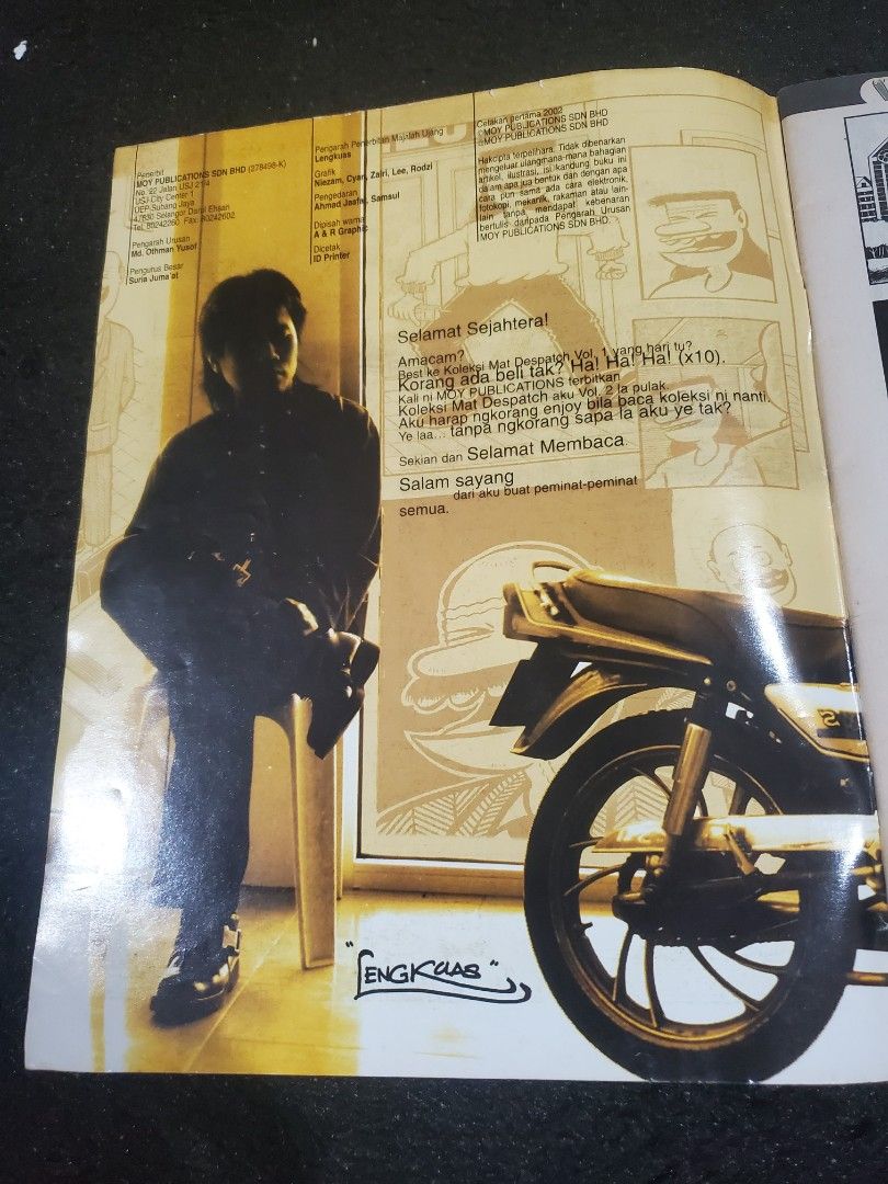 Usof Mat Despatch Koleksi Mat Despatch Vol 2., Hobbies & Toys, Books & Magazines, Comics ...