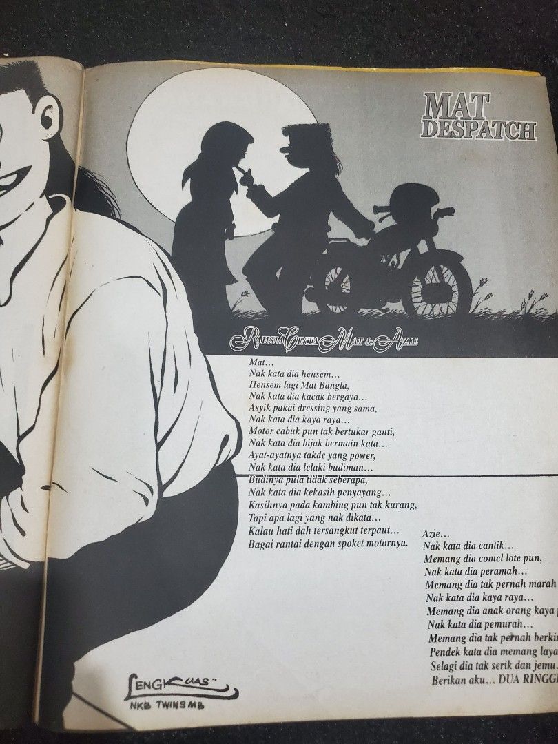 Usof Mat Despatch Koleksi Mat Despatch Vol 3., Hobbies & Toys, Books & Magazines, Comics ...