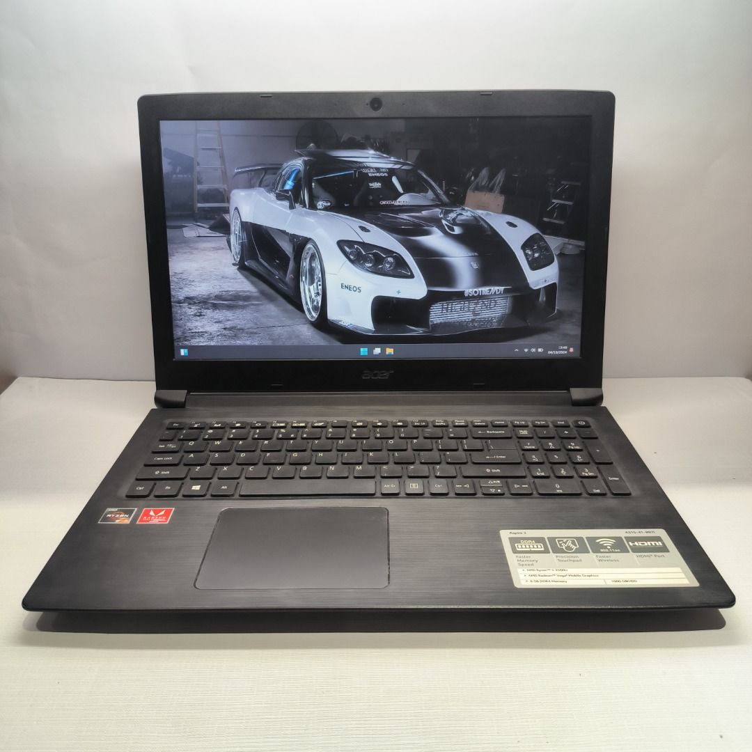 HOT SALE! Laptop Acer Aspire A315 Ryzen 8/128+500 NO MINUS