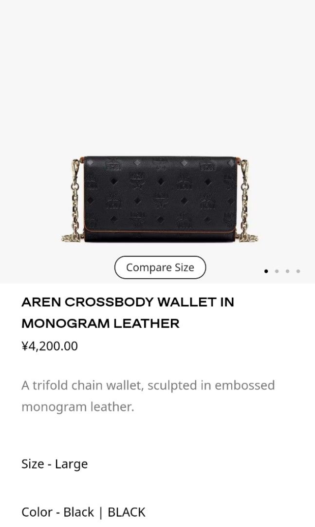 MCM cross body wallet (Category: Bags & Wallets) located in Singapore. Submitted by chillybeer (Listing ID 1329282377, Image 1). Description: will describe when free. negotiable.
