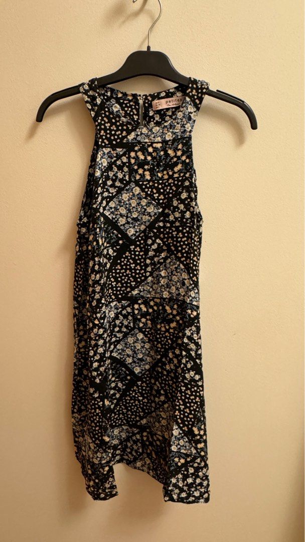 MISS SELFRIDGE Halter Neck Floral Mini Dress Women s Fashion Dresses Sets Dresses on Carousell