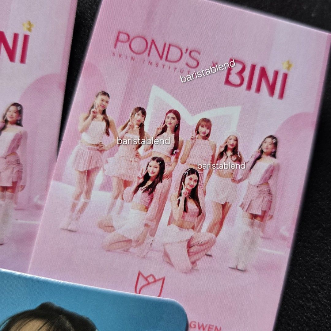 Modess x Bini, Ponds x Bini Photocards, Hobbies & Toys, Memorabilia ...
