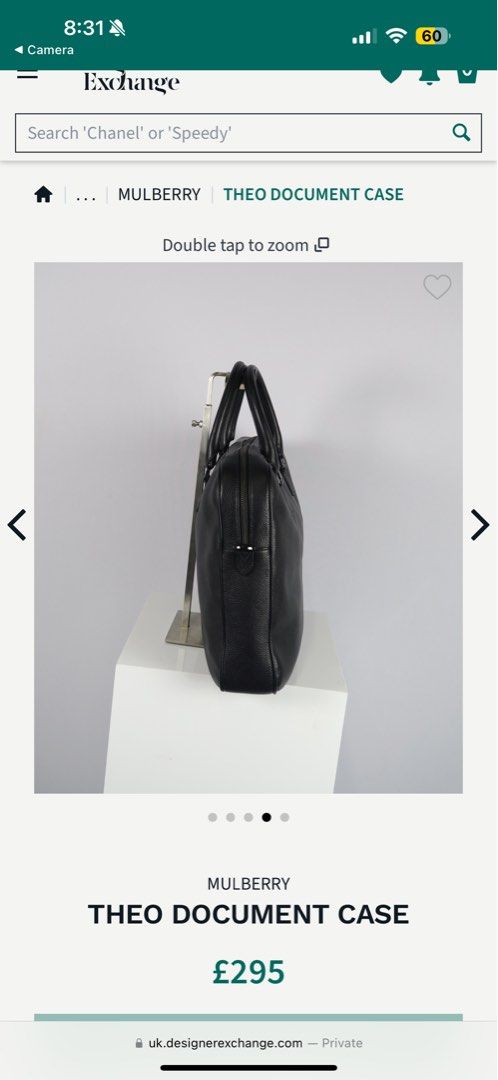 Mulberry document bag cheap