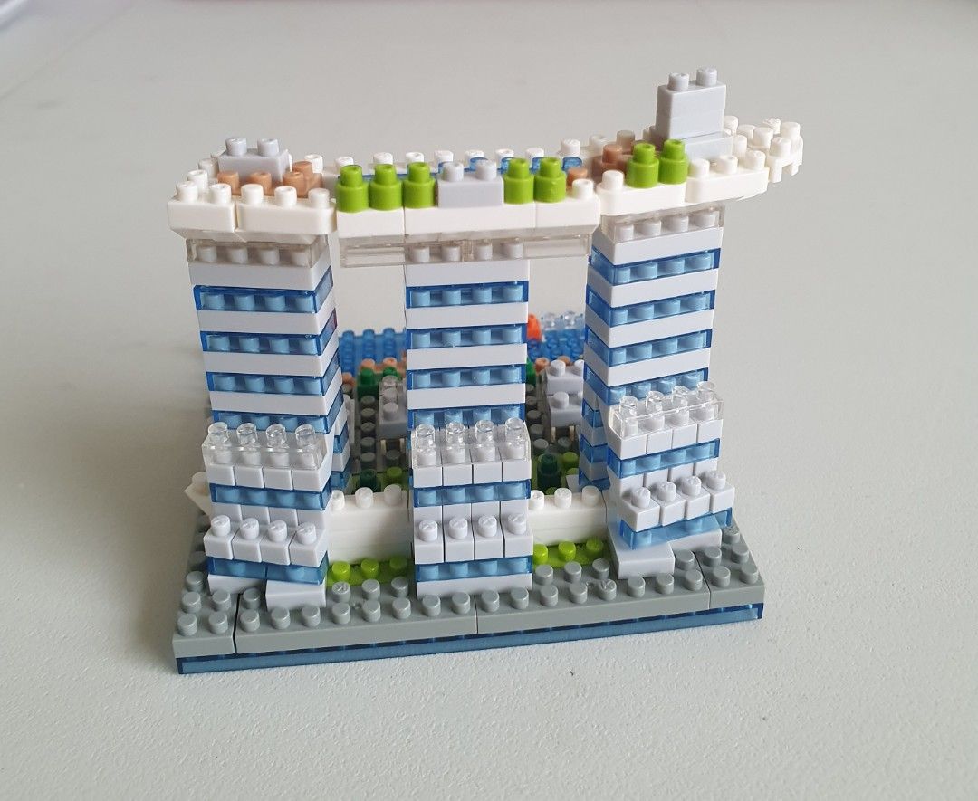 NBH_123 Marina Bay Sands Nanoblock, Hobbies Toys, Toys Games