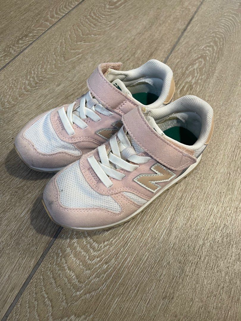 New balance 373 16.5cm girls pink sneaker Babies Kids Babies Kids Fashion on Carousell
