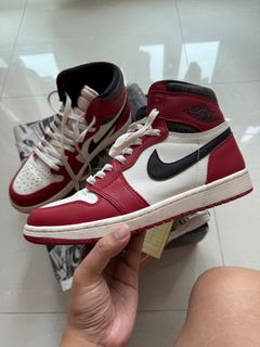 100 affordable air jordan 1 chicago ua For Sale Sneakers Carousell Singapore
