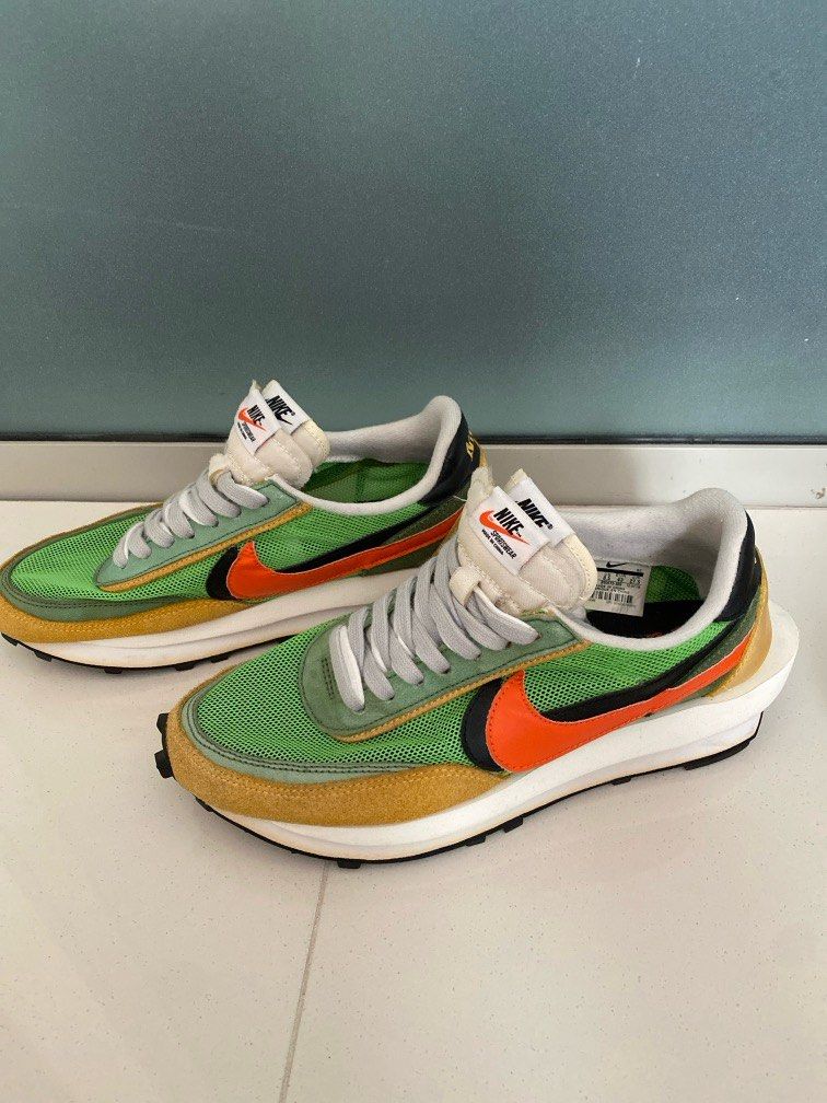 nike ld waffle sacai green