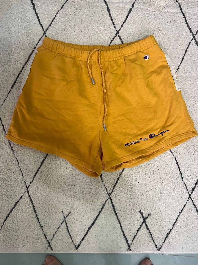 Off white x champion shorts clearance