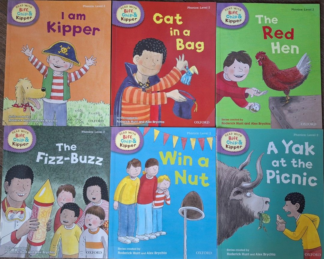 Oxford Reading Tree Read with Chip & Kipper Phonics, First Stories ...