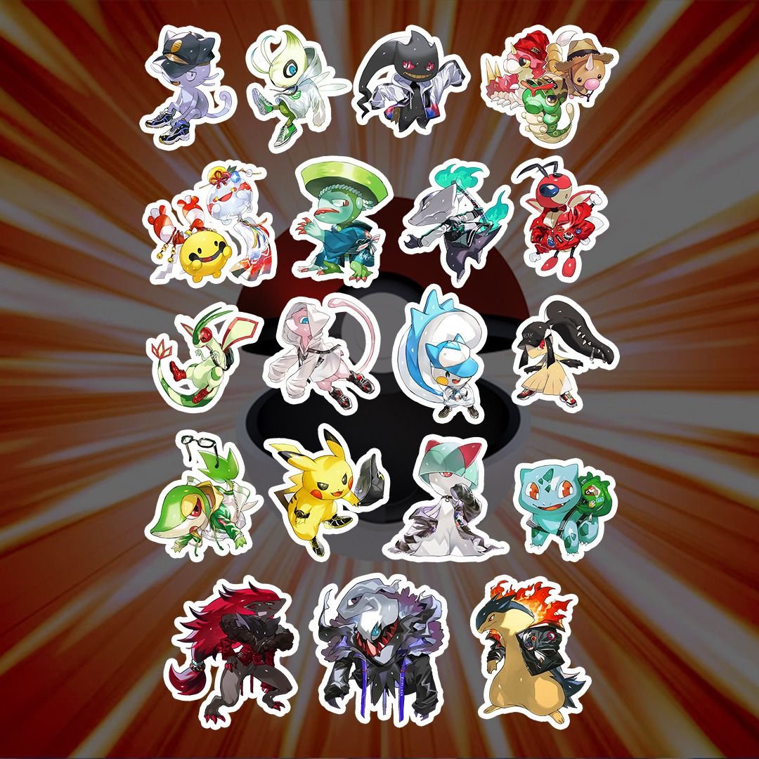 37 pcs. Pokemon Premium Quality Waterproof Sticker (Category: Art & Prints) located in Antipolo. Submitted by bebandbeb (Listing ID 1329158935, Image 1). Description: Pokemon Premium Quality Waterproof Sticker 37 pcs. Small, Medium Stickers (around 2-3" inch) Made of high-quality matte vinyl sticker Fully waterproof and tough durability ----- Location: Antipolo MOP: Gcash, GoTyme MOD: Lalamove, LBC COP, GogoExpress Delivery: Booking, Payment by B