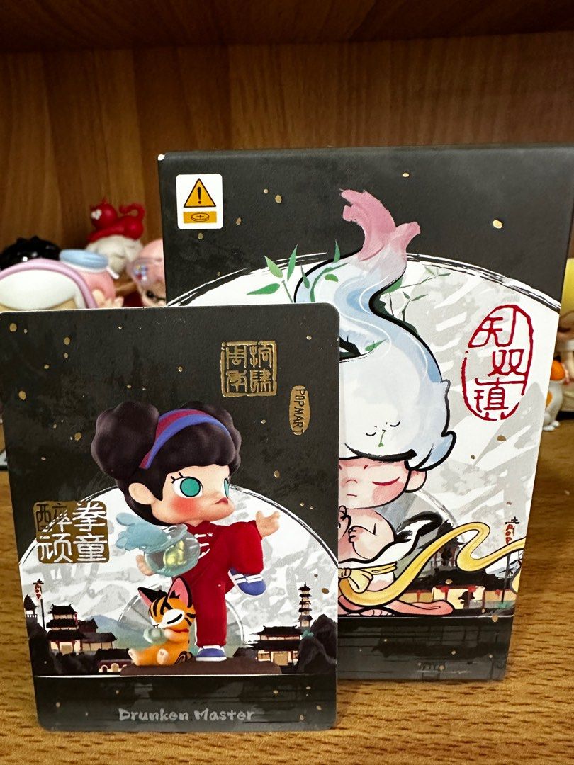 Pop Mart 14th Anniversary - Matchless (Drunken Master Molly) (Category: Designer & Blind Box Toys) located in Quezon City. Submitted by terdeauna (Listing ID 1329193362, Image 1). Description: Pop Mart 14th Anniversary - Matchless (Drunken Master Molly) Opened box. Sealed foil..
