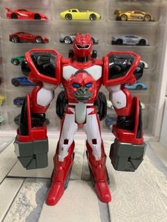 Mighty Morphin power rangers playskool red ranger and blue ranger ...