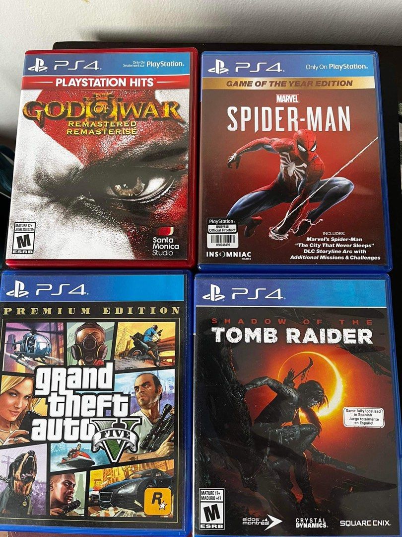 PS4, 13 games, complete set (dm for info) (Category: PlayStation) located in Manila. Submitted by stefanieva45727 (Listing ID 1329185989, Image 2). Description: (slightly negotiable, RUSH.).