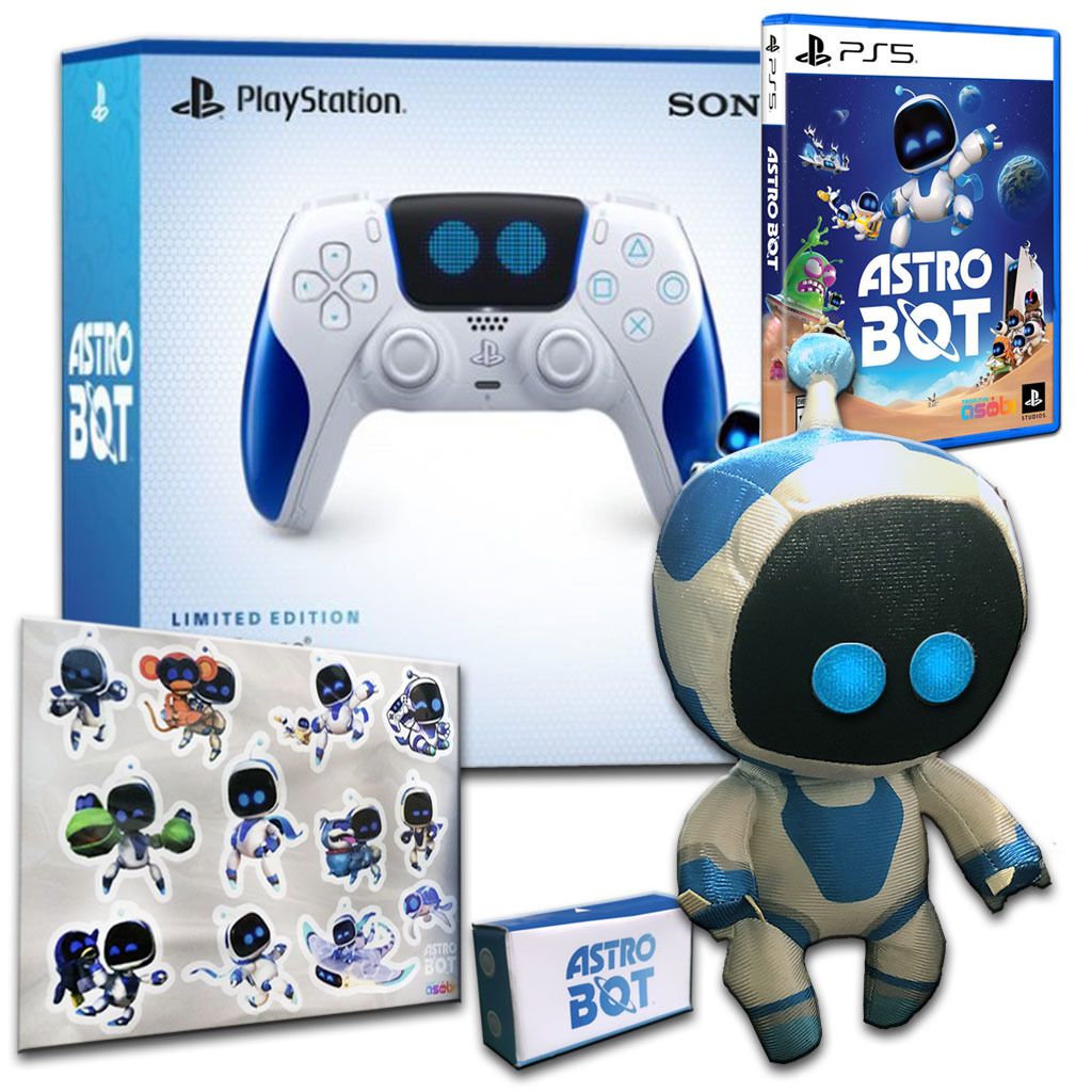 PS5 Astro Bot DualSense Controller Game Goodies, Video Gaming