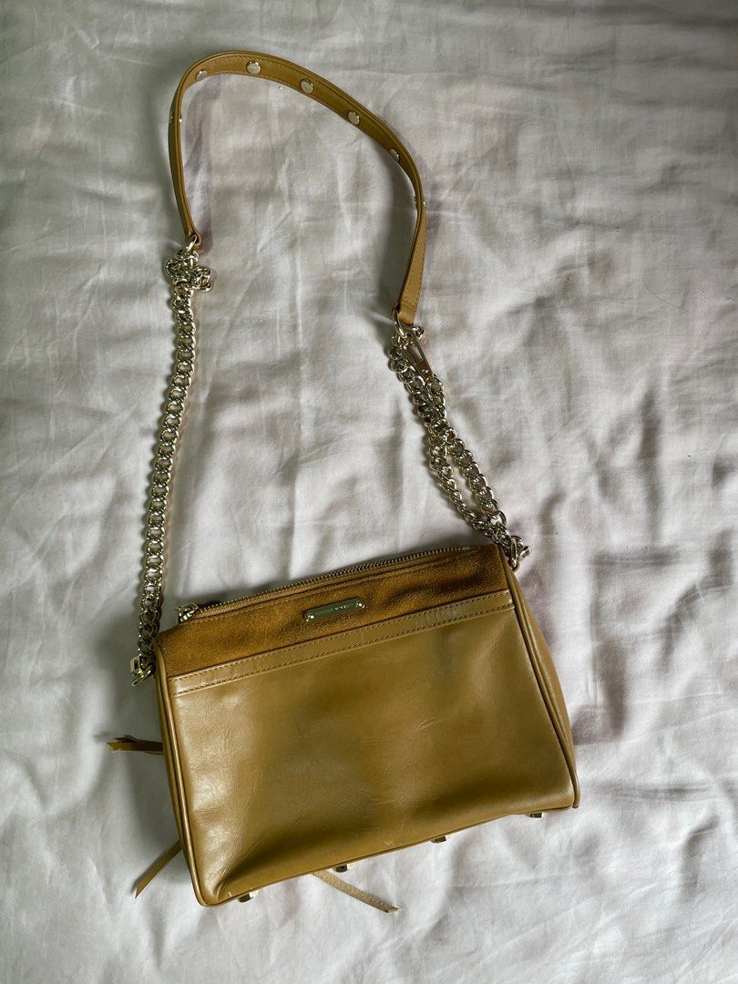 Rebecca minkoff mini mac suede clearance