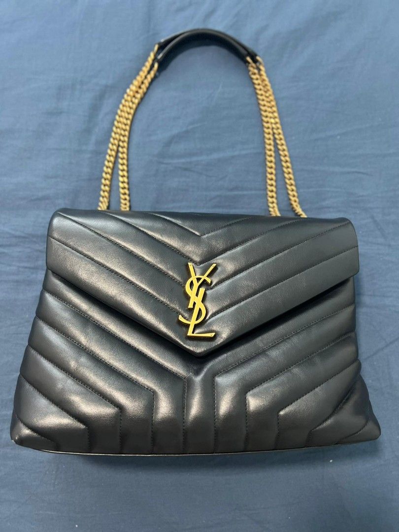 YSL Loulou medium quilted leather shoulder bag Women s Fashion Bags Wallets Shoulder Bags on Carousell