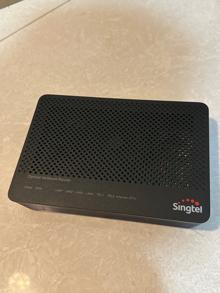 Singtel Optical Network Router, Computers & Tech, Parts & Accessories ...