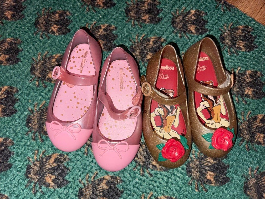 Size 8 9 mini melissa jelly shoes