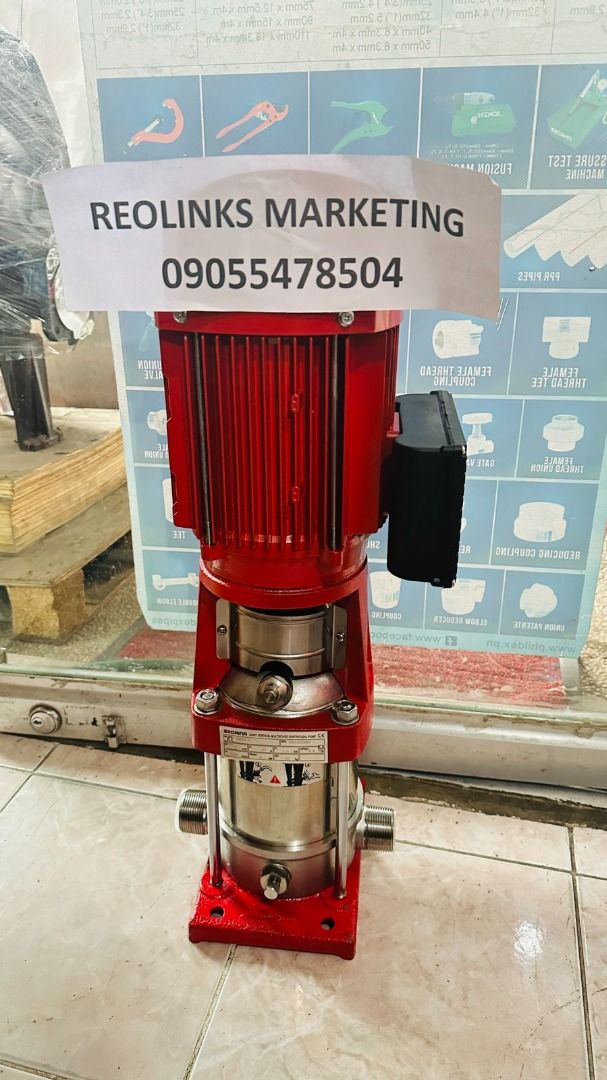 Sodaina Jockey Pump 2HP, 1PH, 220v (Category: Industrial Equipment) located in Quezon City. Submitted by reo_ma (Listing ID 1329185594, Image 1). Description: Sodaina Jockey Pump 2HP, 1PH, 220v.