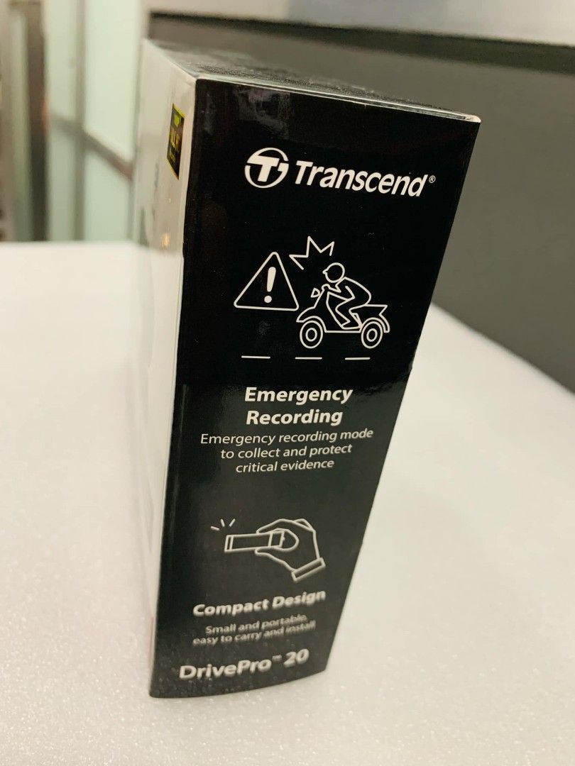 Transcend DrivePro 20 Motorcycle Dashcam TS-DP20A-32G (Category: Security Systems & CCTV Cameras) located in Makati City. Submitted by slaccessoriesshop (Listing ID 1329252086, Image 2). Description: Transcend DrivePro 20 Motorcycle Dashcam TS-DP20A-32G 💥 ELECTRONICS, COMPUTER ACCESSORIES AND APPLIANCES 💥 All Items - Original / Brand New / Sealed We issue SALES INVOICE With WARRANTY RECEIPT With TECHNICAL SUPPORT Accepting BULK ORDERS We are OP