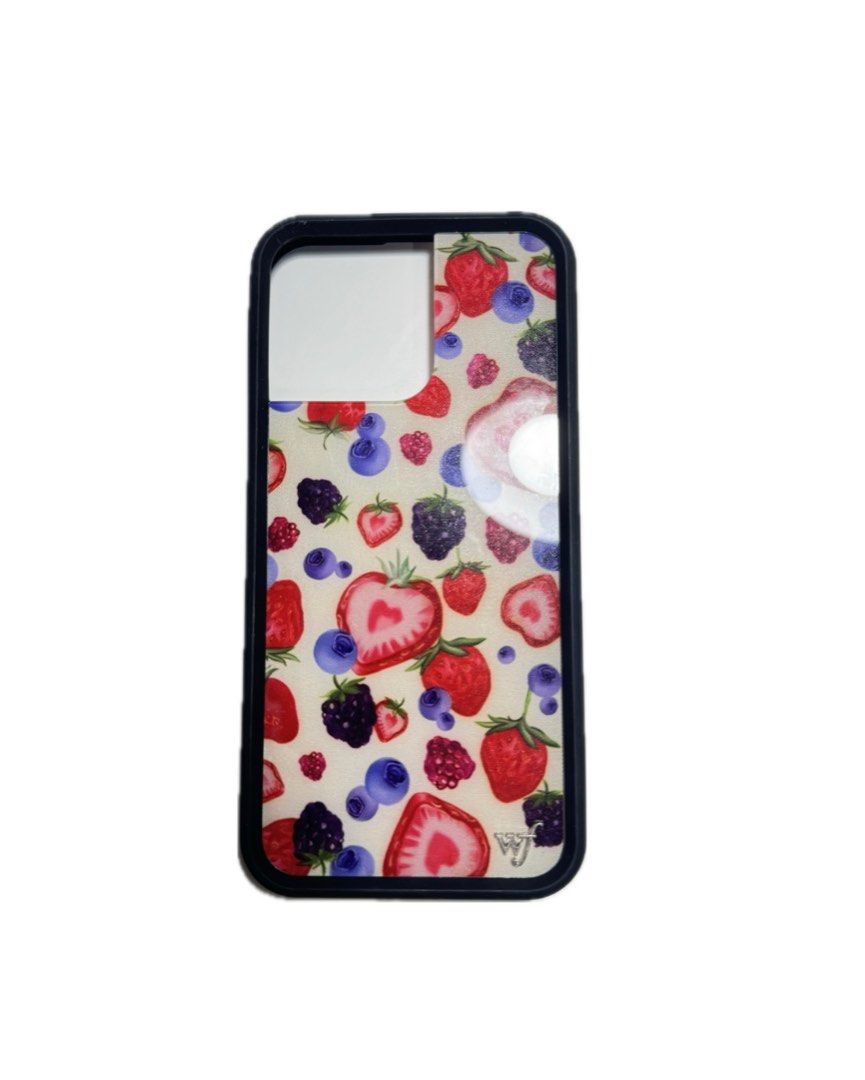 Wildflower Case for iPhone 15 Pro Max (Dupe) (Category: Cases & Sleeves) located in Manila. Submitted by miffybuyandsells (Listing ID 1329151577, Image 1). Description: Wildflower Fruit Tart Case Dupe for iPhone 15 Pro Max got this for almost ₱300 pesos from the orange app ! literally looks like the og wf case 🙂‍↕️ - dupe!!! - no box - shipping to be shouldered by buyer 📦 - 📍: manila - mop: gcash .
