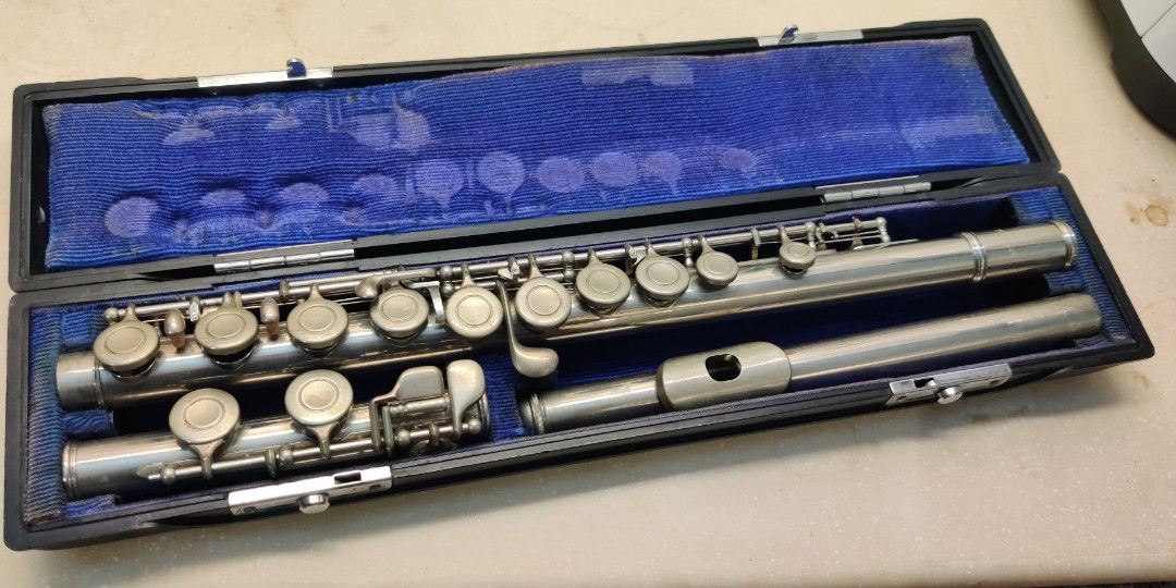 【ジャンク】YAMAHA　ヤマハ　フルート　YFL-23 YAMAHA YFL-23 Flute Second hand Nikkan NICKEL SILVER