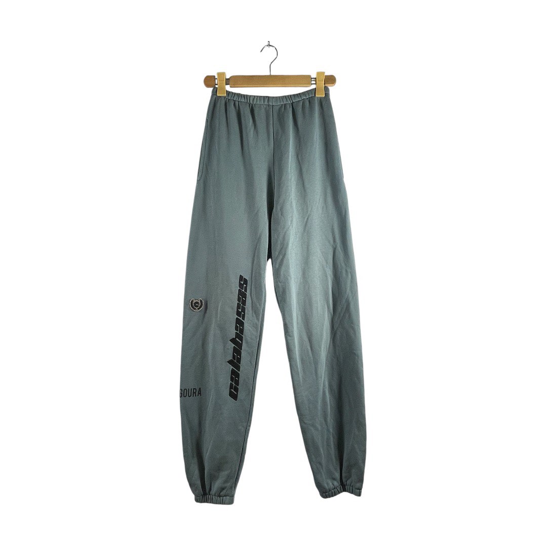 Yeezy Calabasas Embroidered Sweatpants Men s Fashion Bottoms Joggers on Carousell