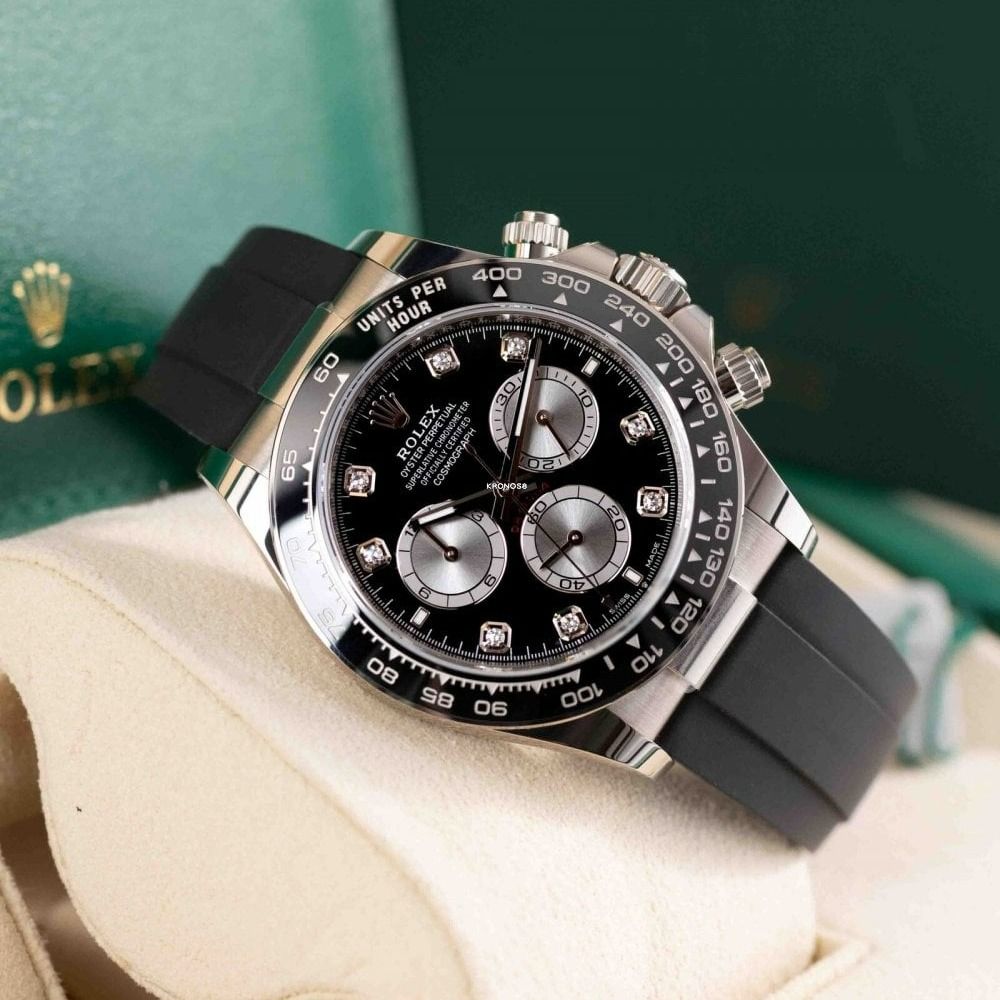 126519LN with Diamond Markers (Category: Luxury Watches) located in Makati City. Submitted by geeos (Listing ID 1329355033, Image 1). Description: 2024, Brand New 40mm Automatic Steel & Black Dial with Diamond Markers White Gold SERIOUS INQUIRIES ONLY PLEASE.
