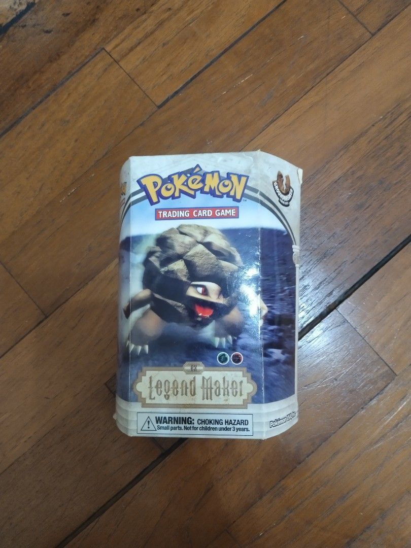 2004 POKEMON EX LEGEND MAKER GROUNDBREAKER THEME DECK OPEN, Hobbies & Toys,  Toys & Games on Carousell