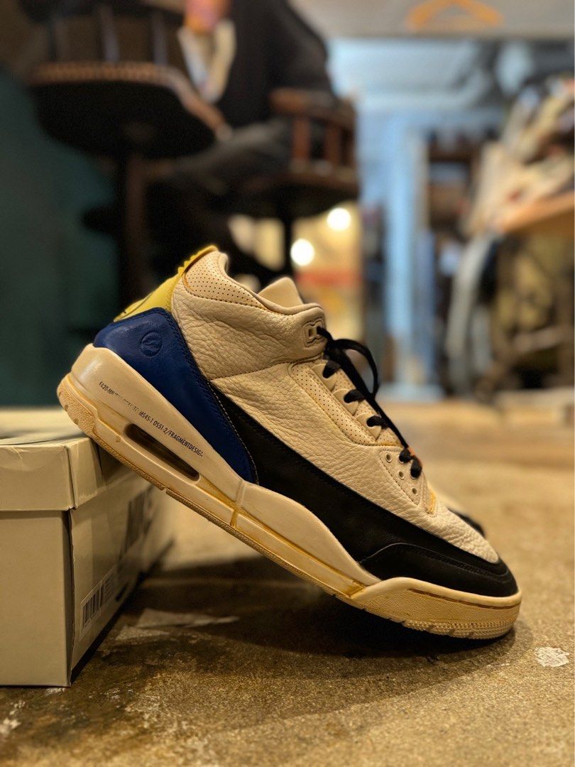Air Jordan Fragment Vintage custom, Men's Fashion, Footwear