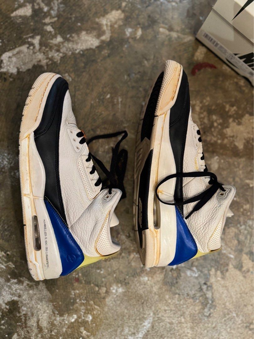 fragment jordan 3 custom