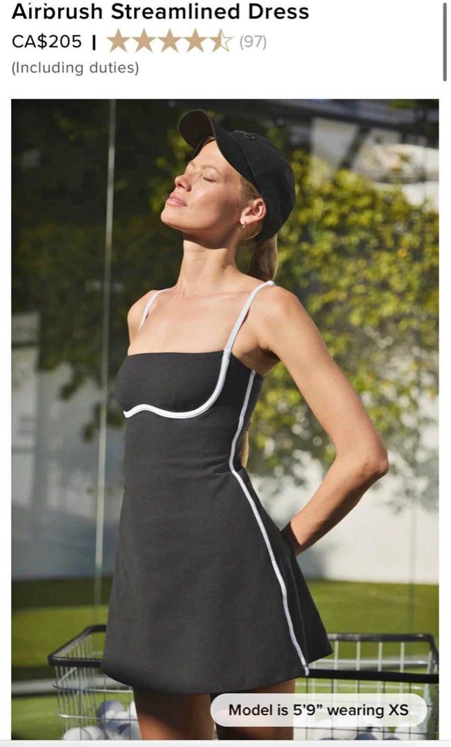 Alo Airbrush Streamlined Dress | Size: Medium, Women's Fashion, Dresses &  Sets, Dresses on Carousell