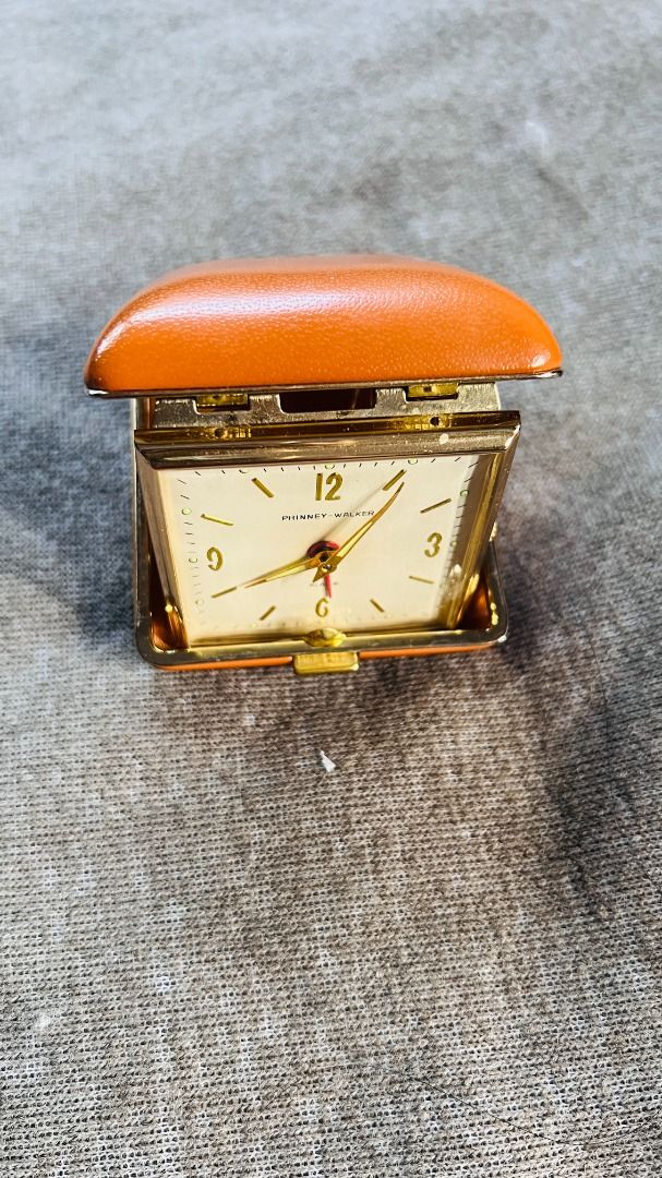 Antique Clock Phinney Walker Travel Alarm Clock (Category: Clocks) located in Quezon City. Submitted by luce_stella (Listing ID 1329435945, Image 2). Description: Nice vintage alarm clock Collector's item Manual piece No batteries or plug in Brown case... travel piece Phinney-Walker Alarm Good working condition .