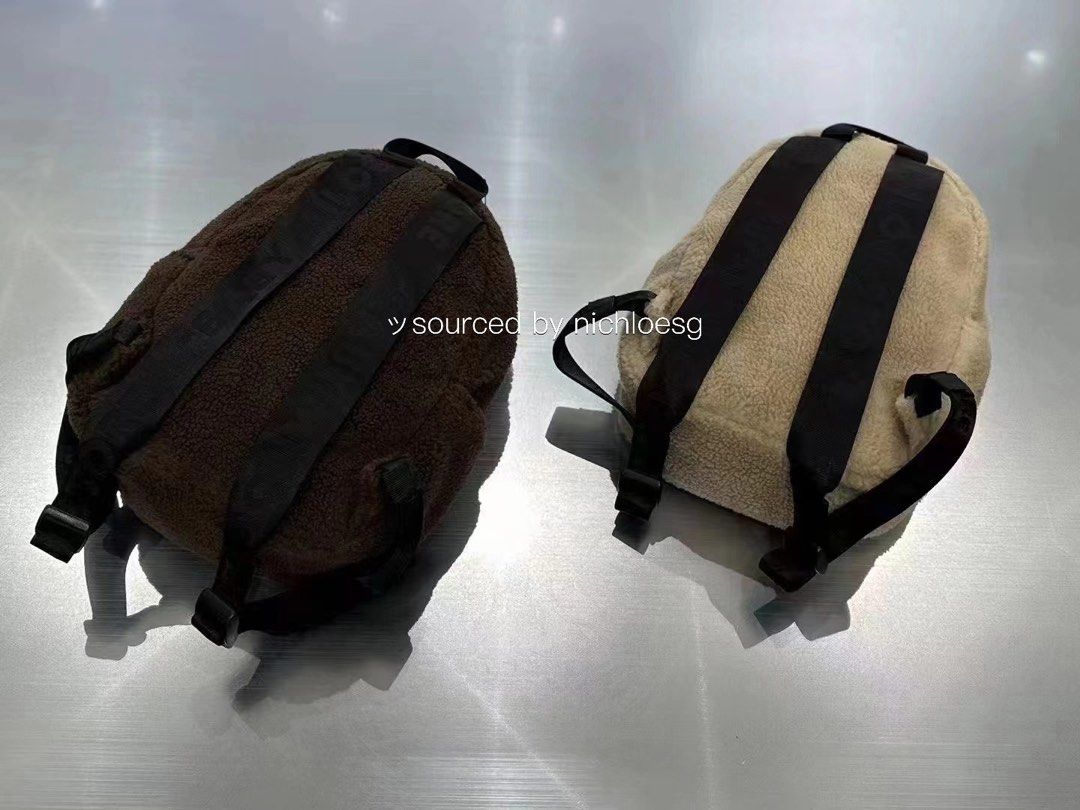 BAPE ALL BABY MILO MINI FAUX FUR BACKPACK, Women's Fashion BAPE ALL BABY MILO MINI FAUX FUR BACKPACK, Women's Fashion