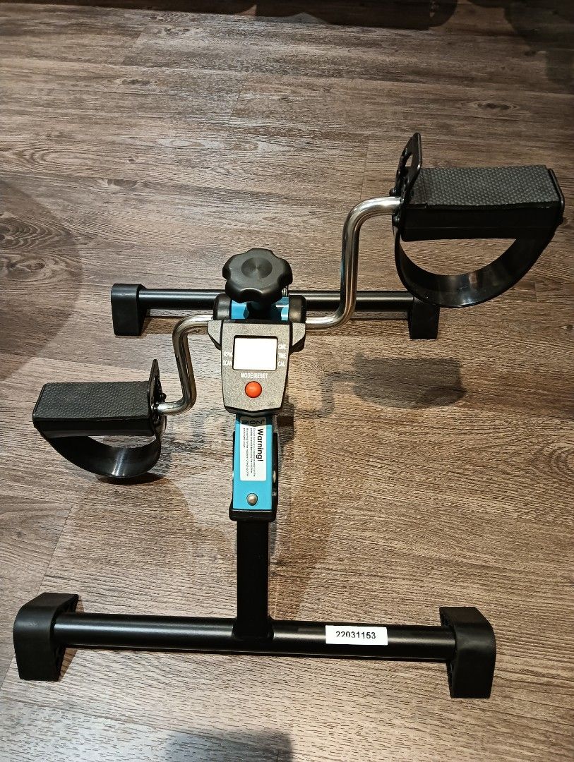 Bion Pedal Exerciser Foldable Blue Pedometer Health Nutrition Assistive Rehabilatory Aids Rehabilitative Devices on Carousell