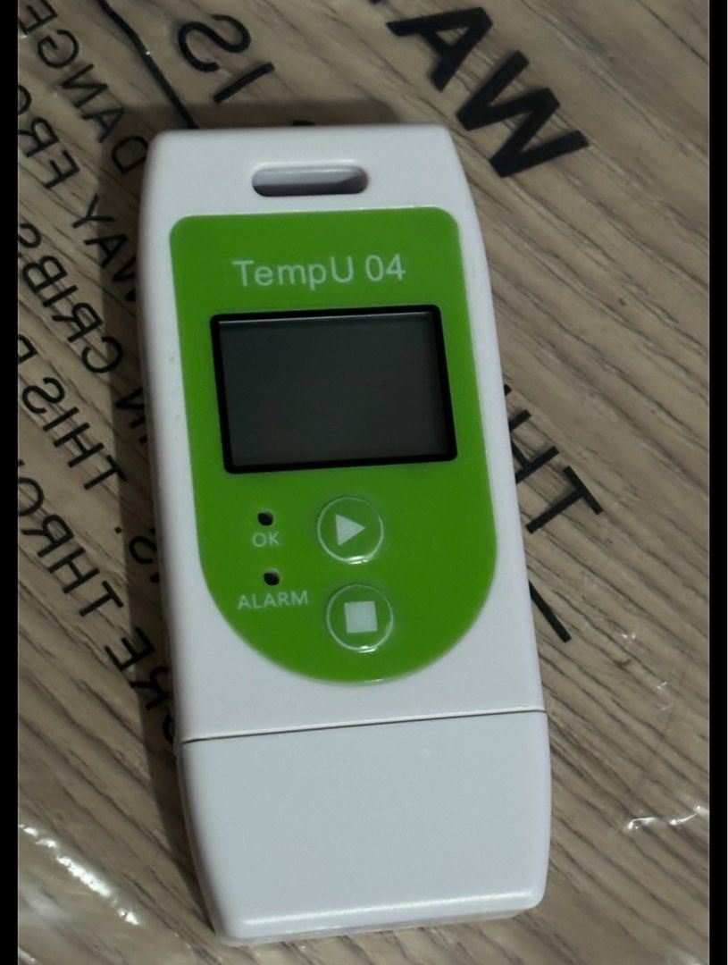 Brand new TempU Data Logger Capacity Temperature Measurement and Recording Export Format (Category: Other Accessories) located in Calamba. Submitted by jeLLaaax (Listing ID 1329417857, Image 2). Description: Brand new.