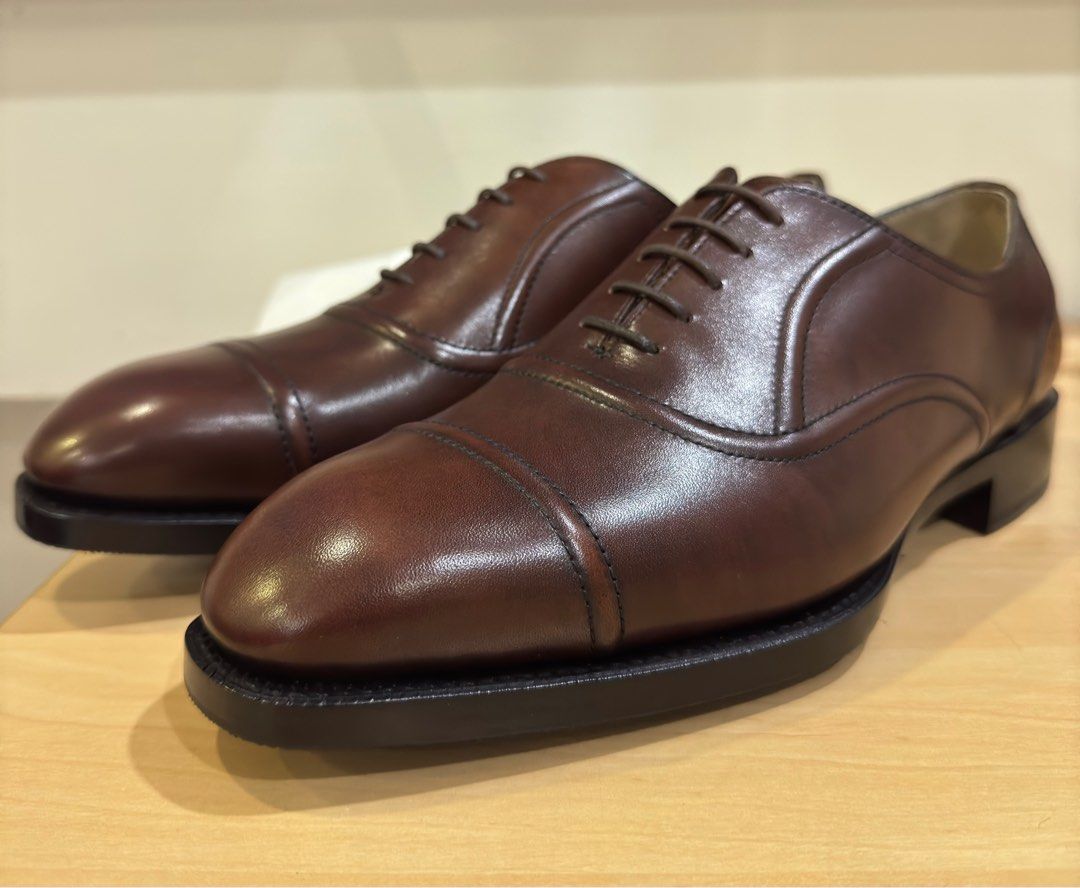 CNES Regan Oxford Brown with Vibram sole upgrade Men s Fashion Footwear Dress Shoes on Carousell