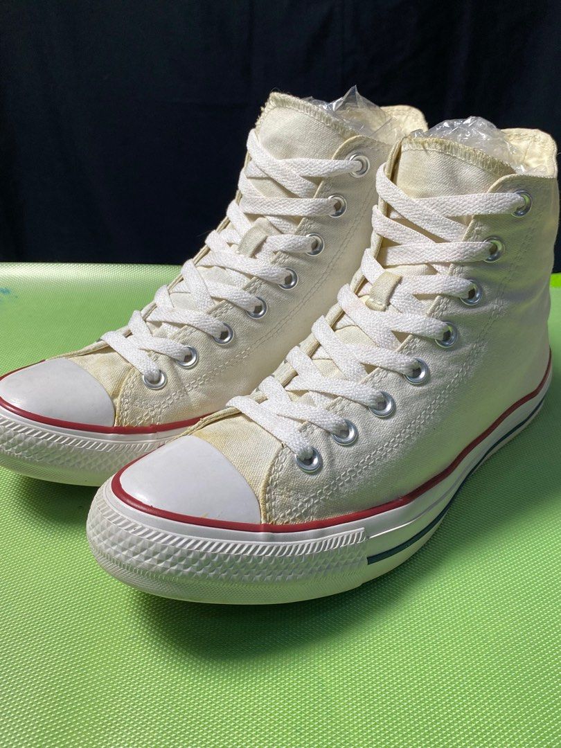 Converse ctas hi mono white canvas